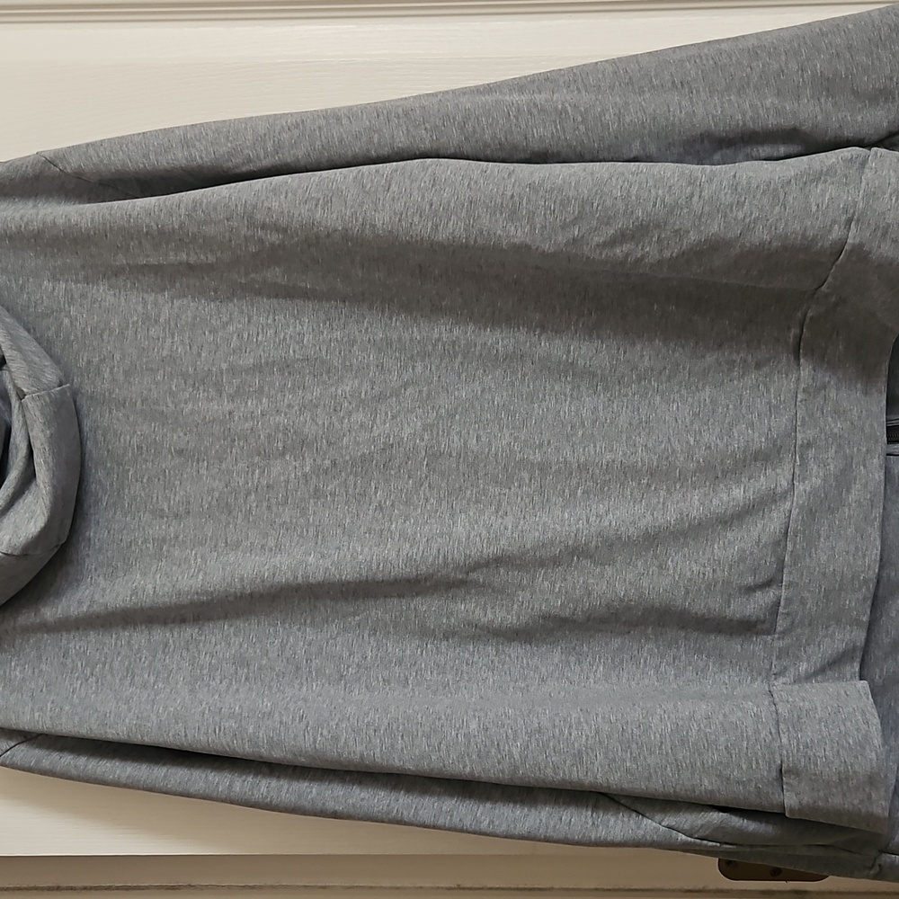 Puma Heather Gray and Black Hoodie - Picture 3 of 3